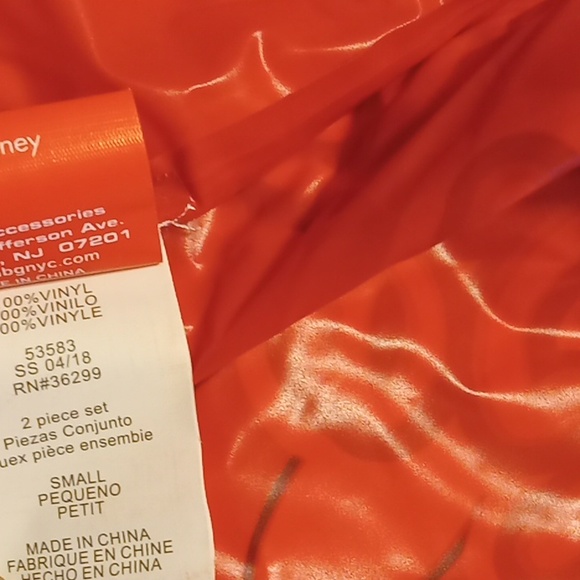 Red Mickey Mouse Raincoat - Picture 5 of 5